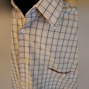 Arrow Pink and Grey Dress Shirt 17-17.5